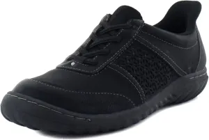 JBU Women's Veronica Touchless Easy Slip On Comfort Casual Flat Sneaker