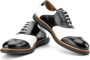 JITAI Men's Oxford Shoes,Dress Shoes Lace-up Wingtip Brogue Shoe Mens Lightweight Fashion Shoes.