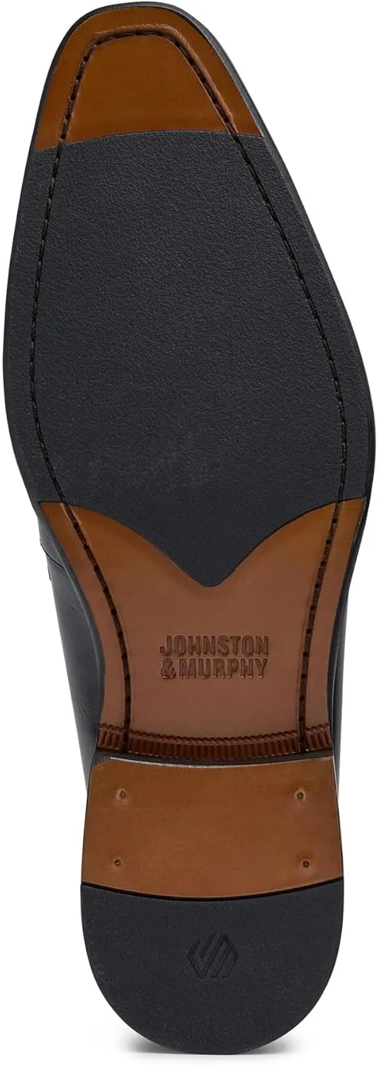 Johnston & Murphy Sullivan Cap Toe Men’s Shoe – Business Casual Leather Mens Dress Shoes, Comfortable Shoes for Men