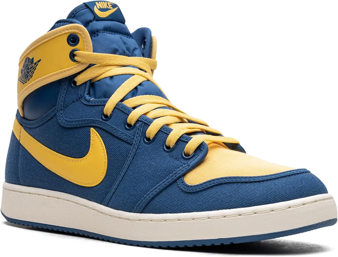 Jordan Men's 1 Retro AJKO Laney True Blue/Topaz Gold-Sail (DO5047 407)
