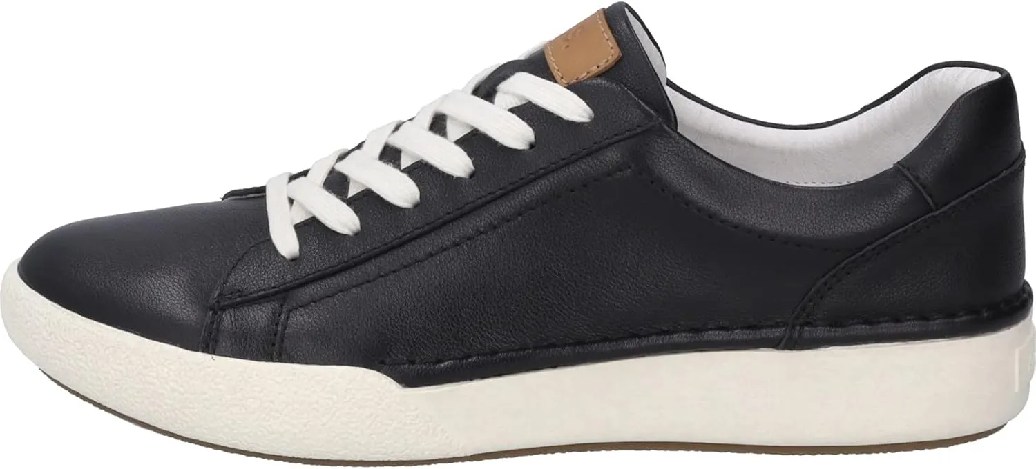 Josef Seibel Claire 01 Women's Low-Top Trainers Width G Normal Interchangeable Footbed Sports Shoes Black-Black EU