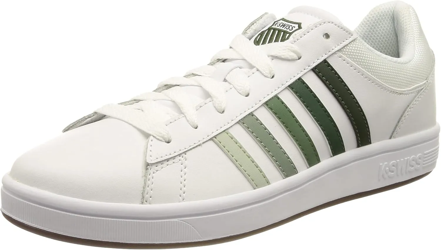 K-Swiss Men's Court Winston Trainers, White, 11.5 Men