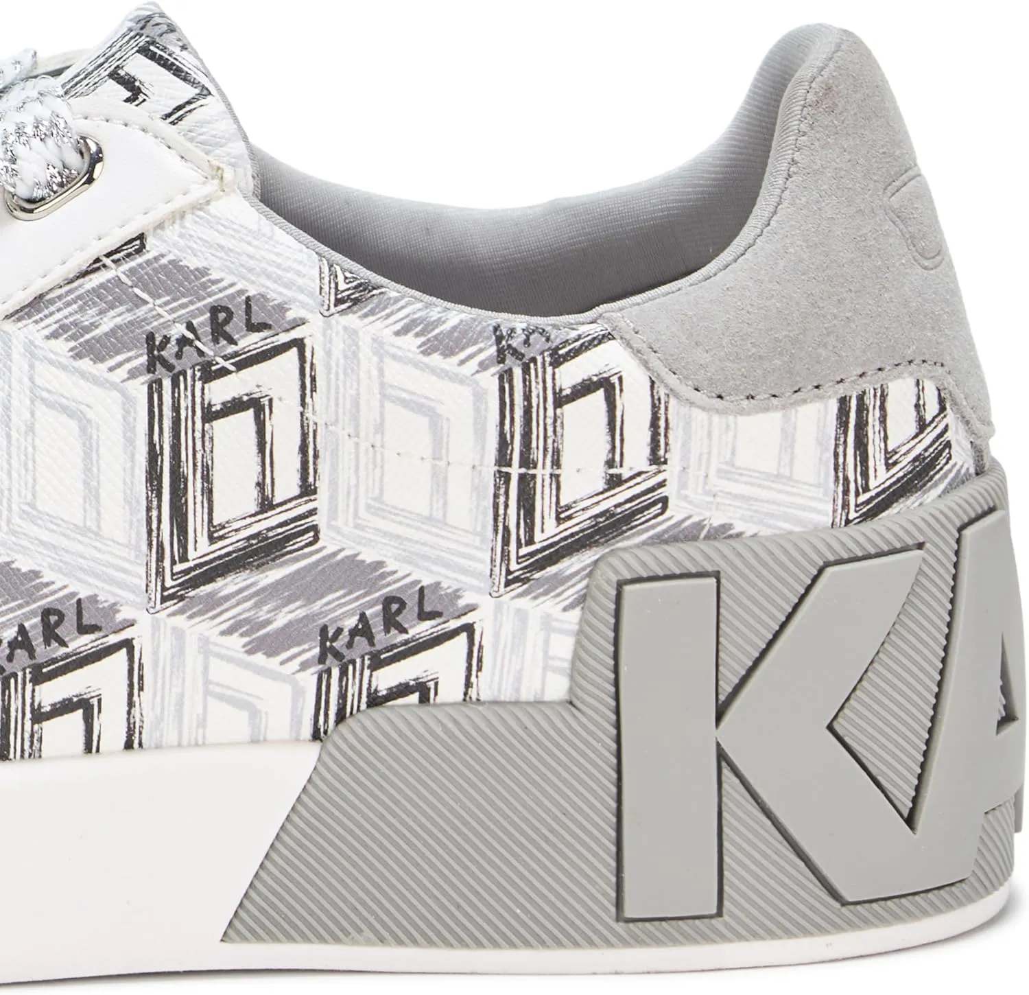 Karl Lagerfeld Paris Women's Marquise Everyday Lace Up Sneaker