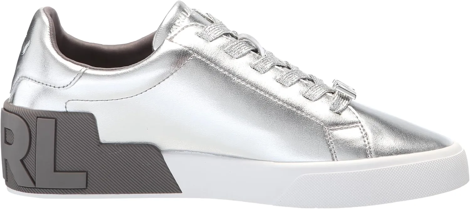 KARL LAGERFELD Women's Melora Lace Up Sneaker
