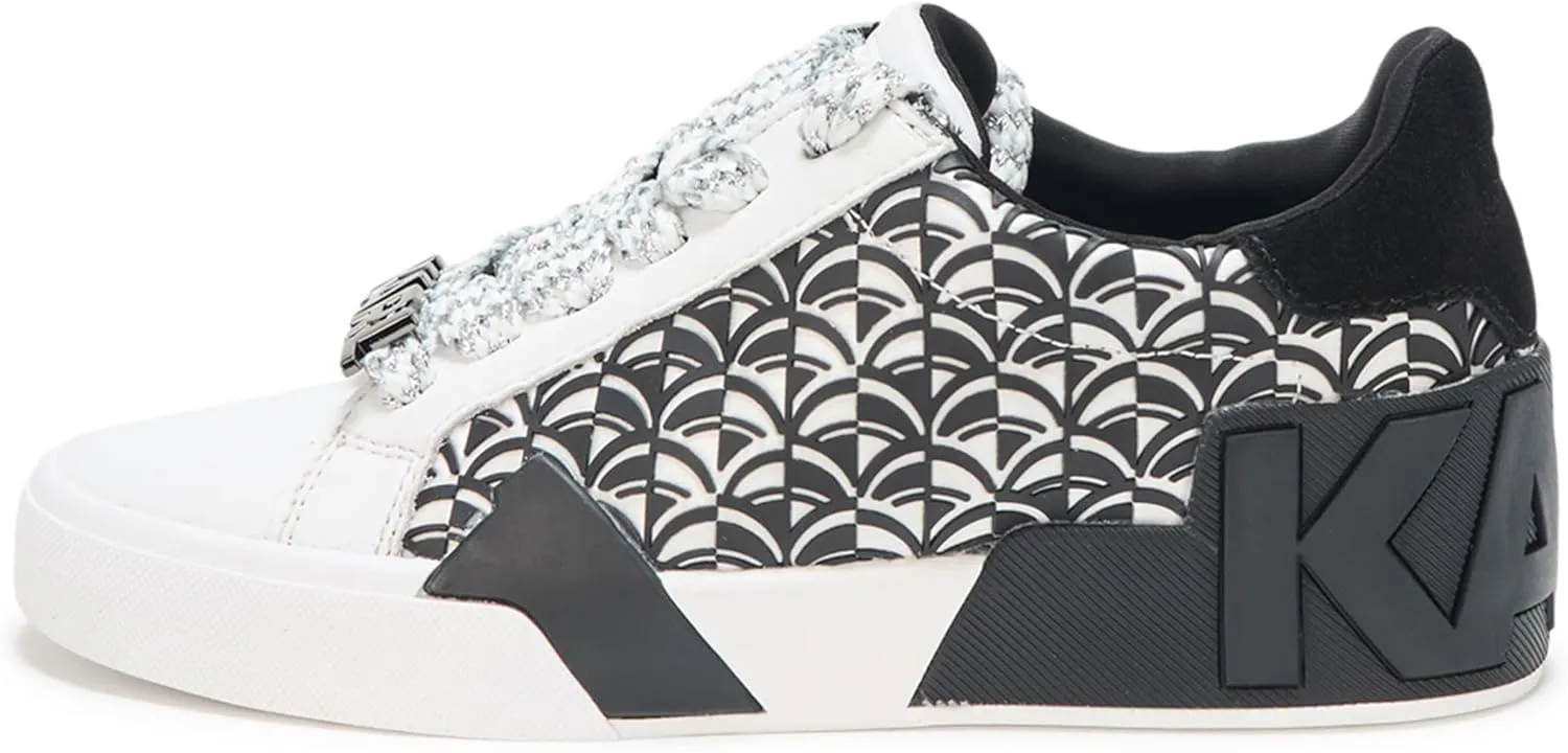 KARL LAGERFELD Women's Melora Lace Up Sneaker