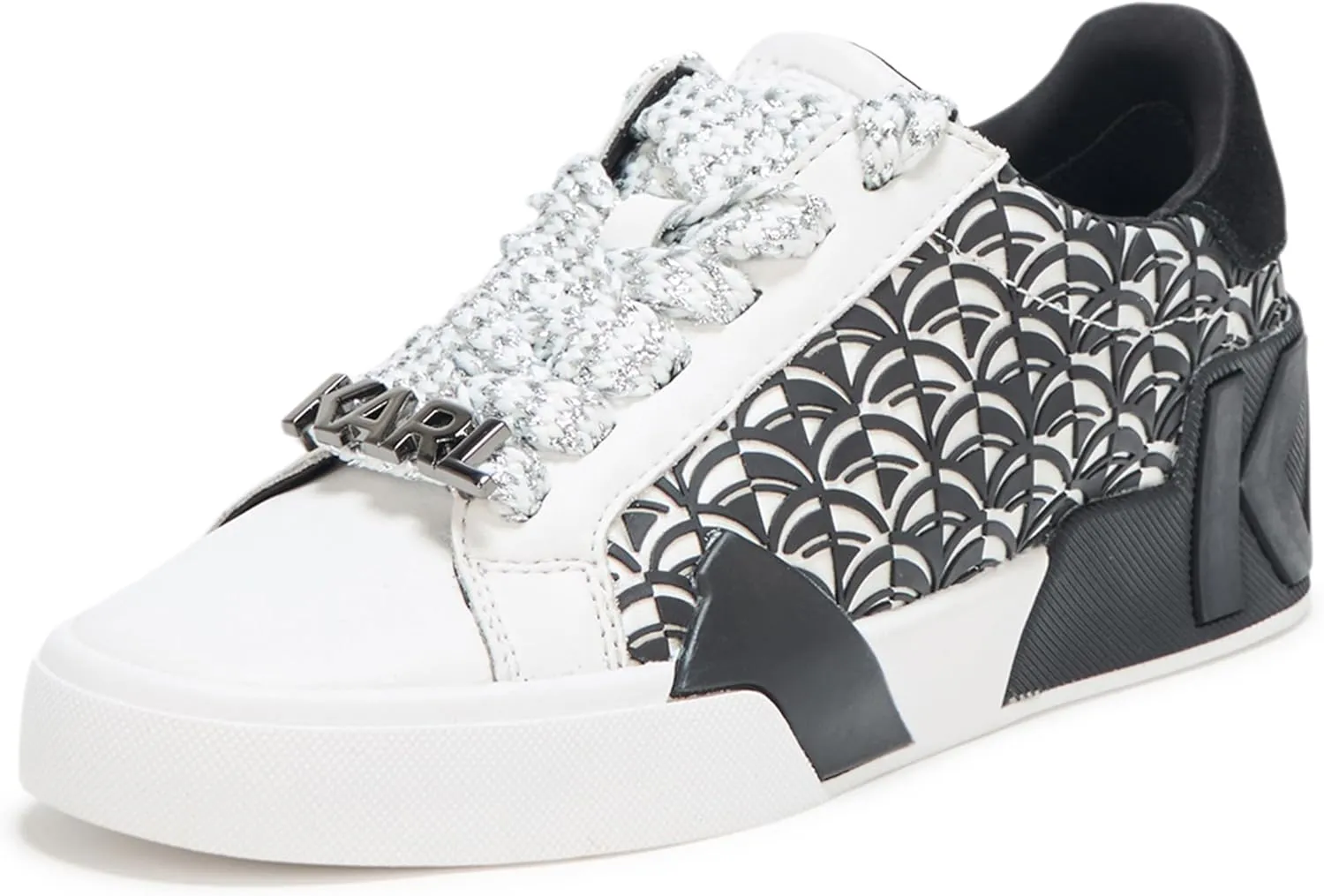 KARL LAGERFELD Women's Melora Lace Up Sneaker