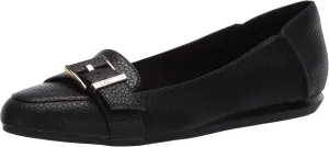 Kenneth Cole Women's Slip on Flat with Buckle Detail Loafer