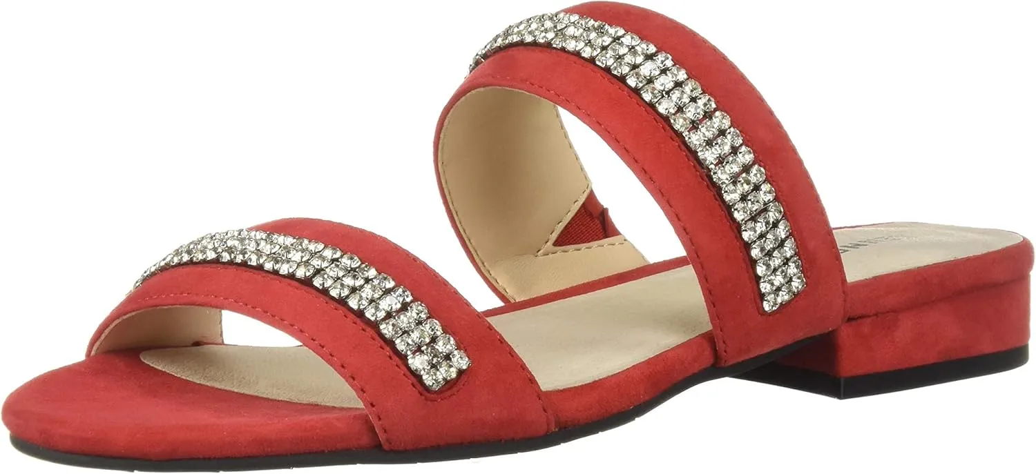 Kenneth Cole Women's Viola Jeweled Flat Sandal