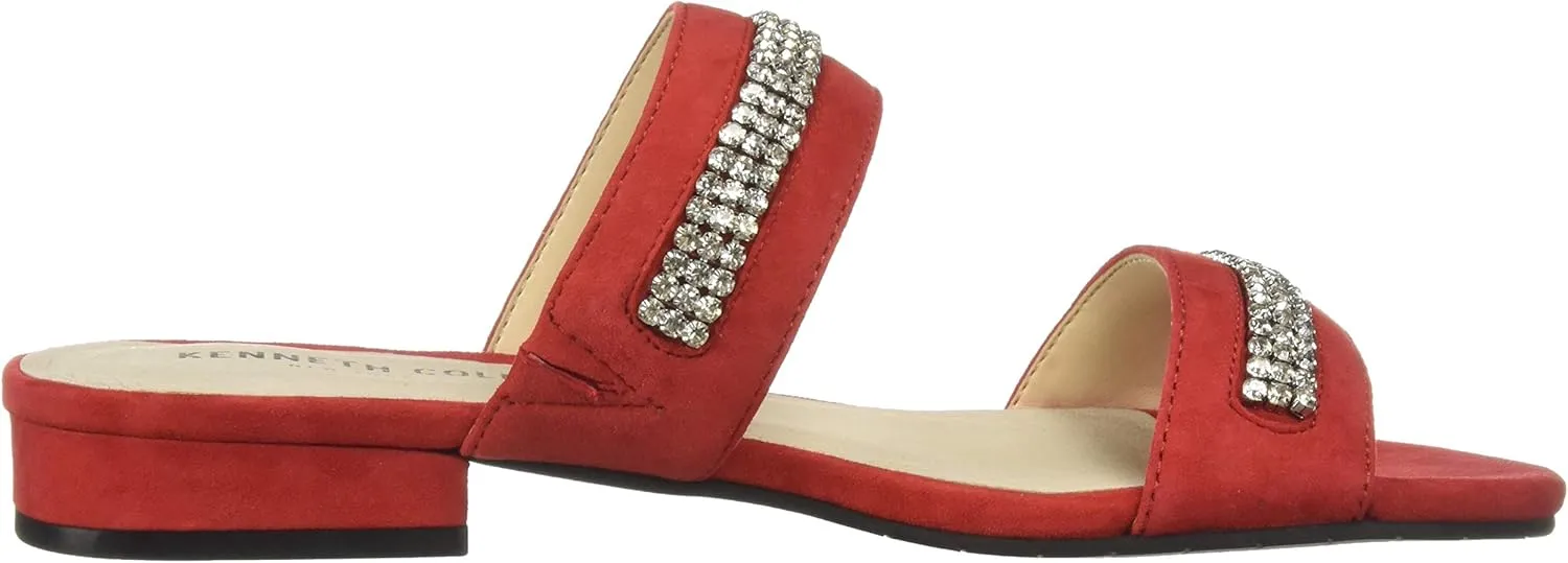 Kenneth Cole Women's Viola Jeweled Flat Sandal