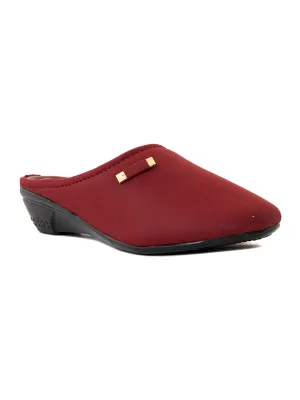 Khadim Wedge Heel Mule Slip On Sandal for Women
