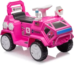 Kids Ride On ATV, Electric Toddlers Car, with Flash Lights, Music, Easy Control, for Indoor/Outdoor Use, Ride on Toy for Kids