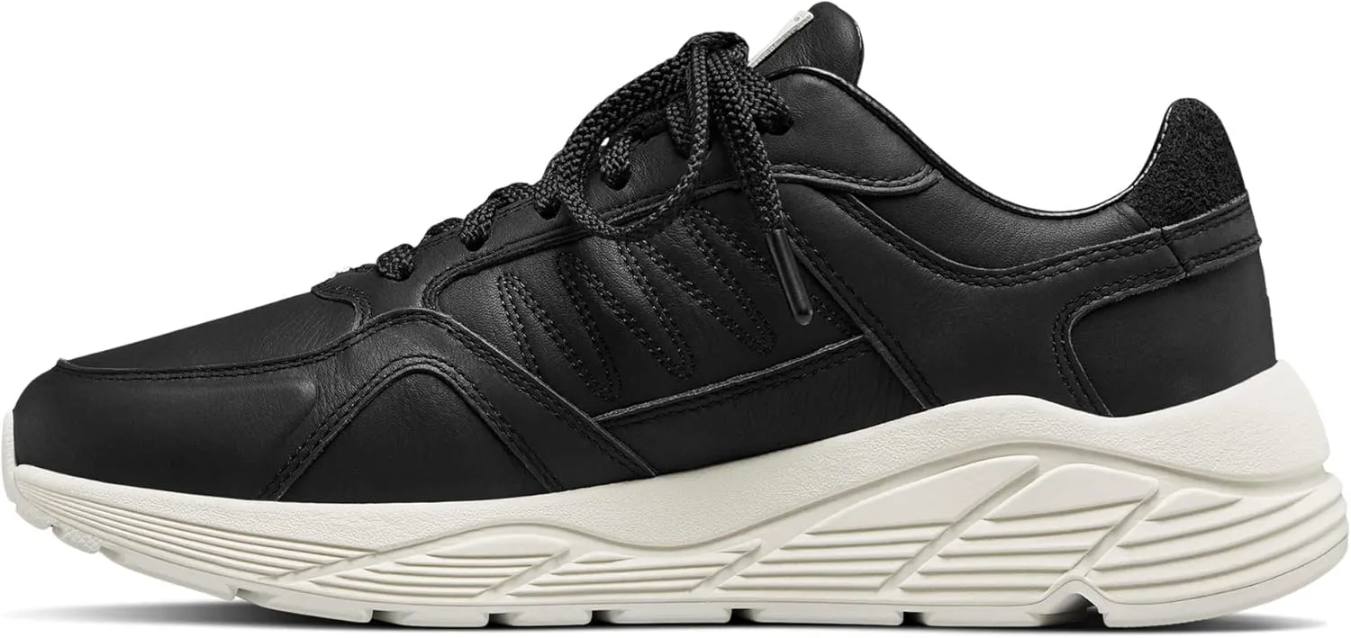 LABEL™ Go-to Low Lace-up Women's Sneakers – Suede & Leather Fabric – EVA Footbed – Lace Over Tongue Closure