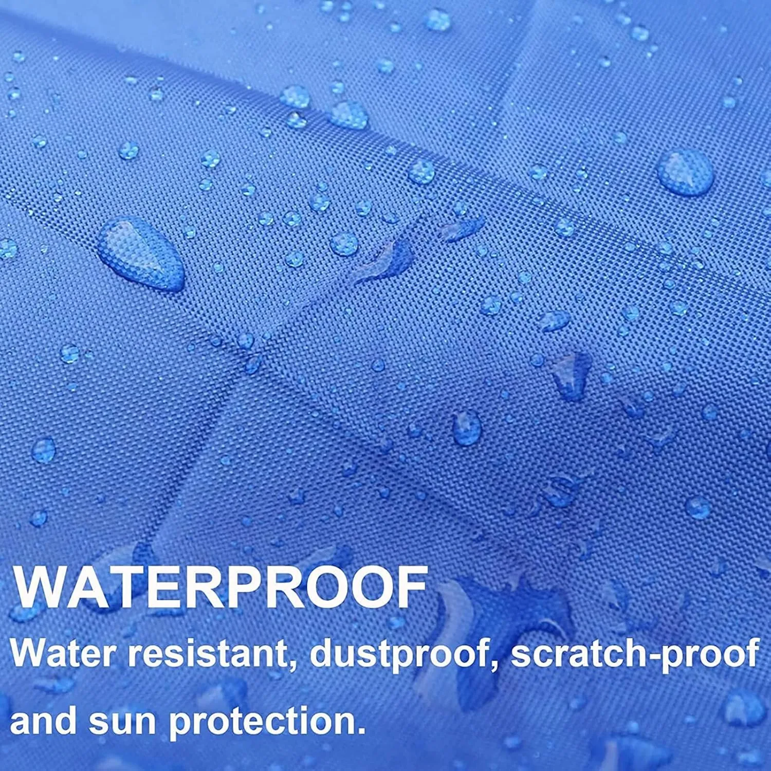 LDIW Heavy Duty 600 Polyester Oxford Boat Cover, Waterproof Durable Tear Proof All Weather Outdoor Protection UV Proof Yacht Speedboat Fishing Ski V-Hull Tri-Hull Cover Bag,21to24FT: 732 * 300CM