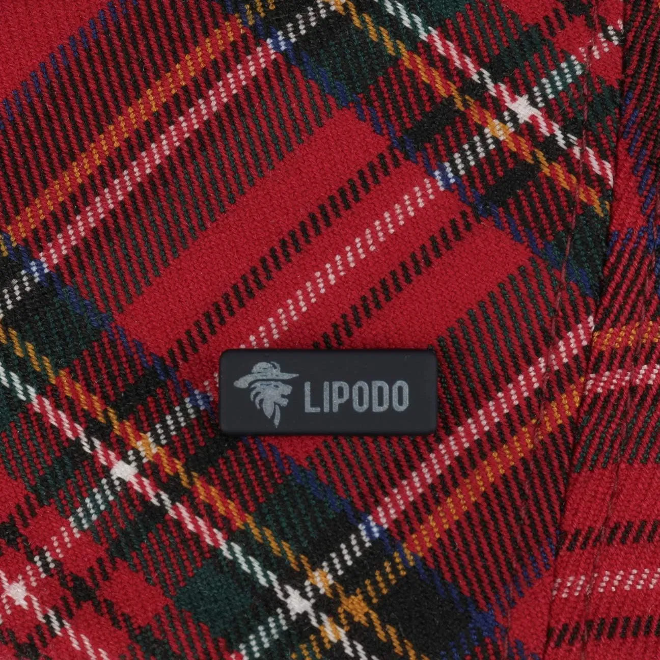 Lierys Kids Tartan Check Flat Cap Kids - Made in Italy