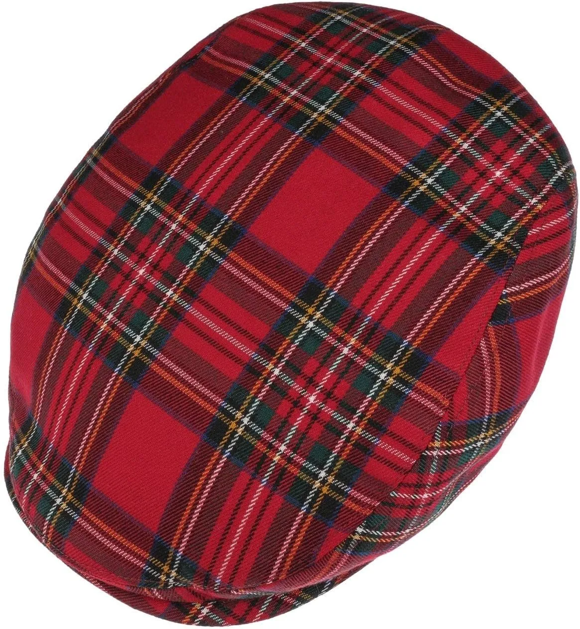 Lierys Kids Tartan Check Flat Cap Kids - Made in Italy