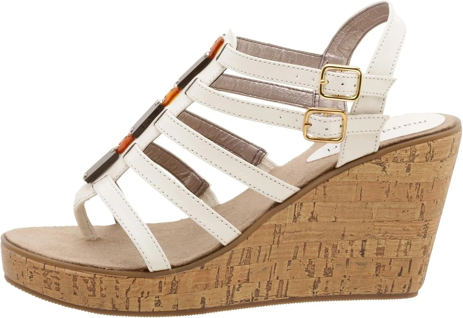 Madden Girl Women's Shaken Strappy Wedge