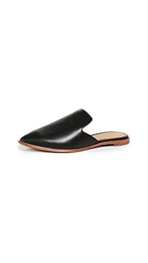 Madewell The Gemma Mule in Leather True Black 5.5 M