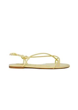 Malta Leather Flat Sandal