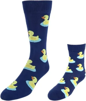 Marc Ecko Daddy & Me Novelty Socks Fathers Sons Men's Kids Polyester Sock Sets…
