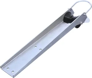 MarineNow 23-inch Universal Bow Anchor Roller 316 Premium Marine Grade Stainless Steel with Single-Roller for Fluke/Danforth Anchors, Plow/CQR Anchors, and Wing/Delta Style Anchors