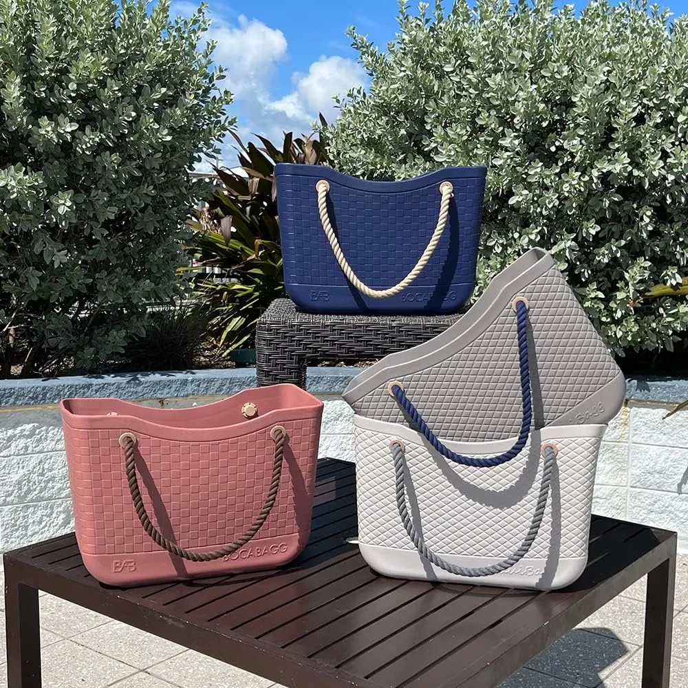 MauiBagg: Oversized Rubber Beach Bag Waterproof Sandproof, Washable Open Tote, For Beach Boat Pool & Sports