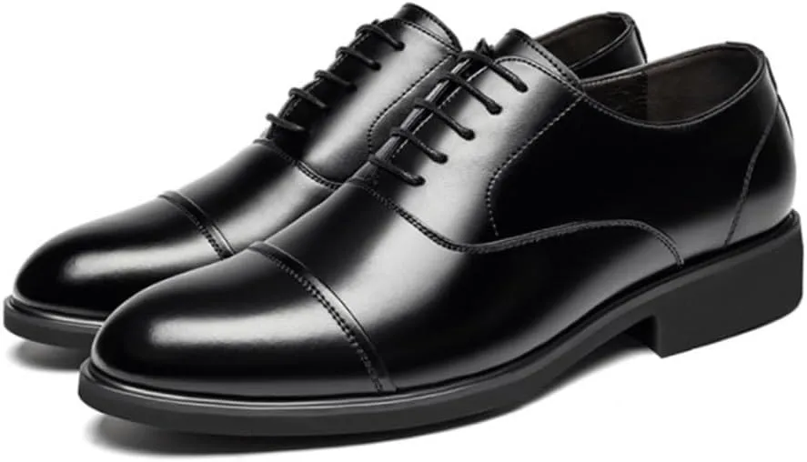 Men's Casual Lace Up Shoes Classic Brogues Formal Wedding Evening Dress Shoes Business Oxford