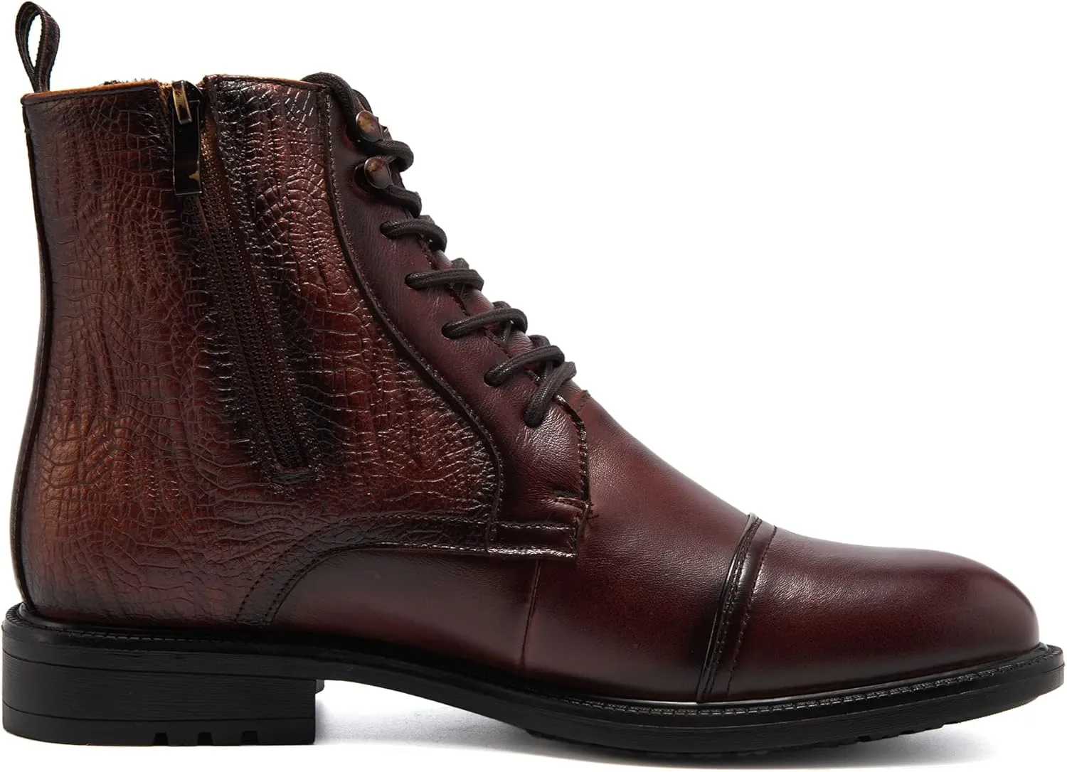 Men's Chukka Boots Genuine Leather Ankle Boot for Men Classic Casual Oxford Style Footwear
