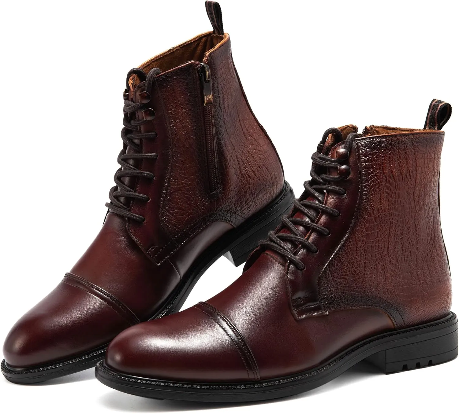 Men's Chukka Boots Genuine Leather Ankle Boot for Men Classic Casual Oxford Style Footwear