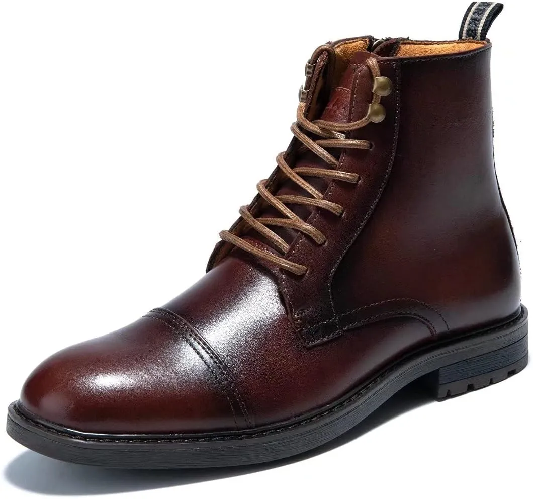 Men's Chukka Boots Genuine Leather Ankle Boot for Men Classic Casual Oxford Style Footwear