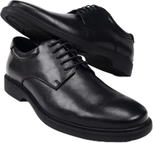 Men's Classic Synthetic Leather Derby Shoes for Business and Casual Wear