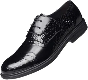 Men's Dress Shoes Classic Lace-up Wingtip Brogue Business Formal Oxford Shoes for Men