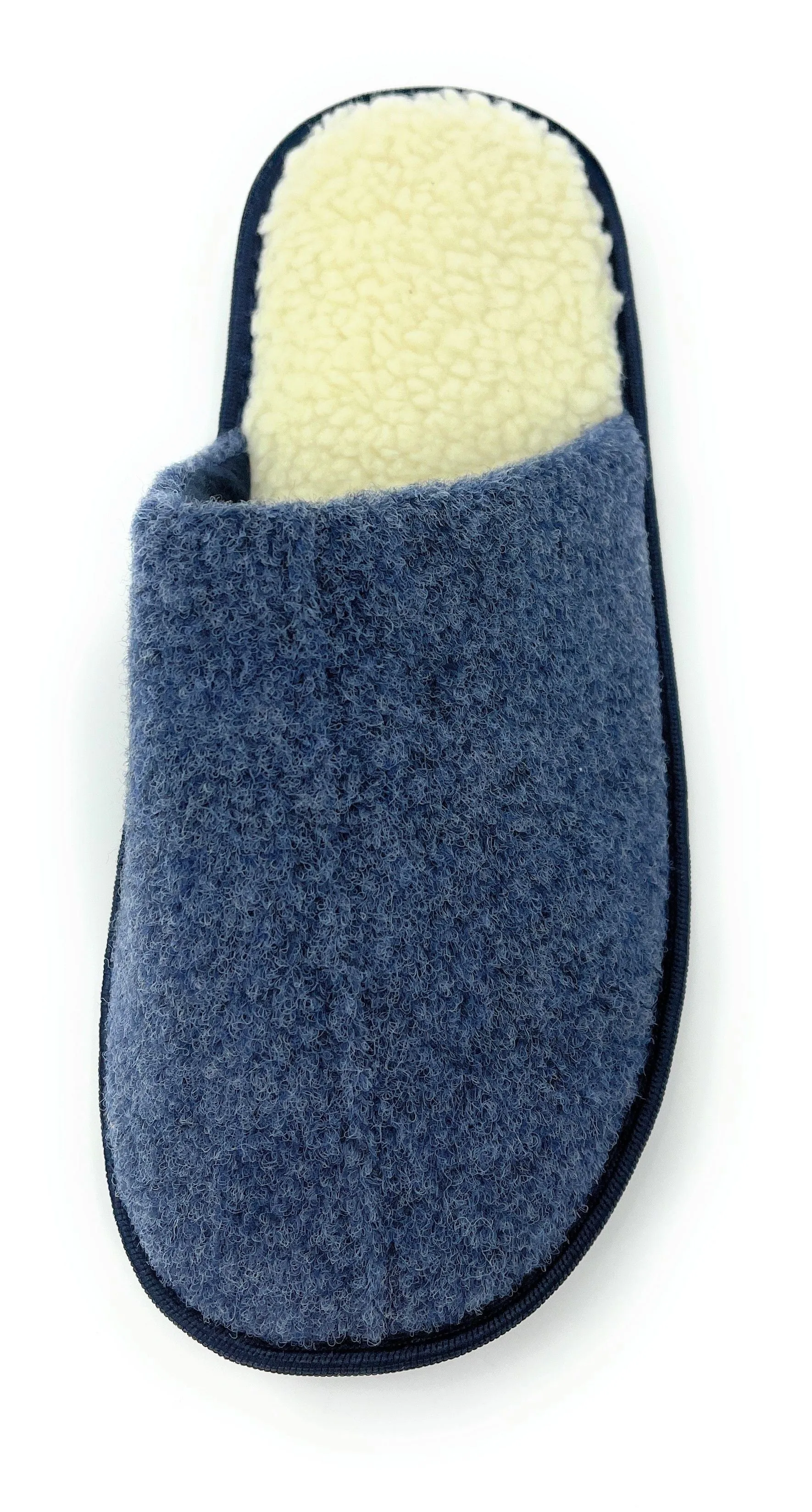 Mens Felted Mule Slip On Slippers