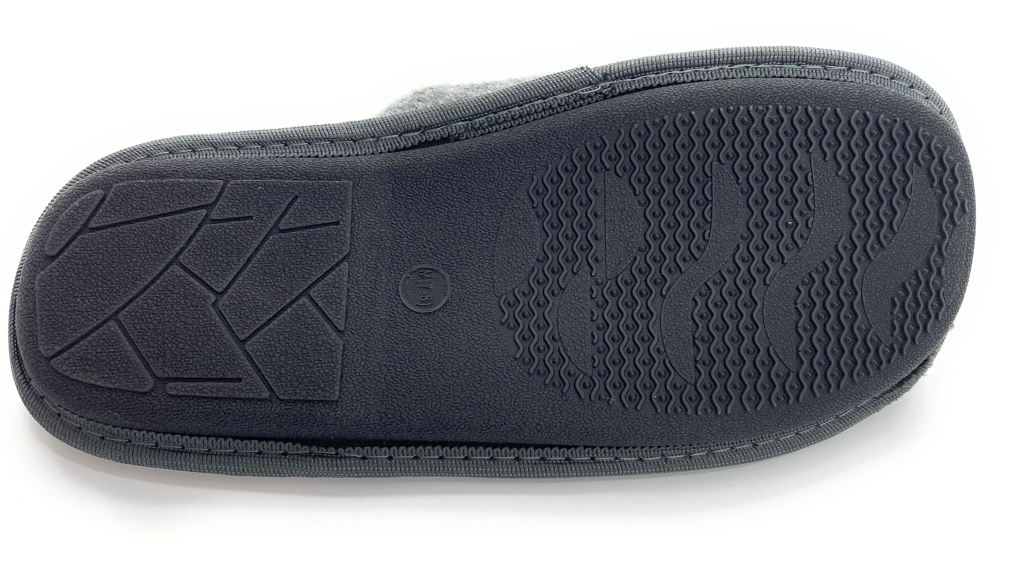 Mens Felted Mule Slip On Slippers