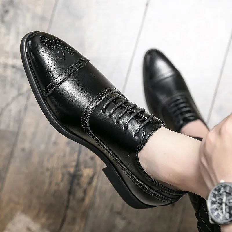 Men's Leather Classic Oxford Formal Shoes