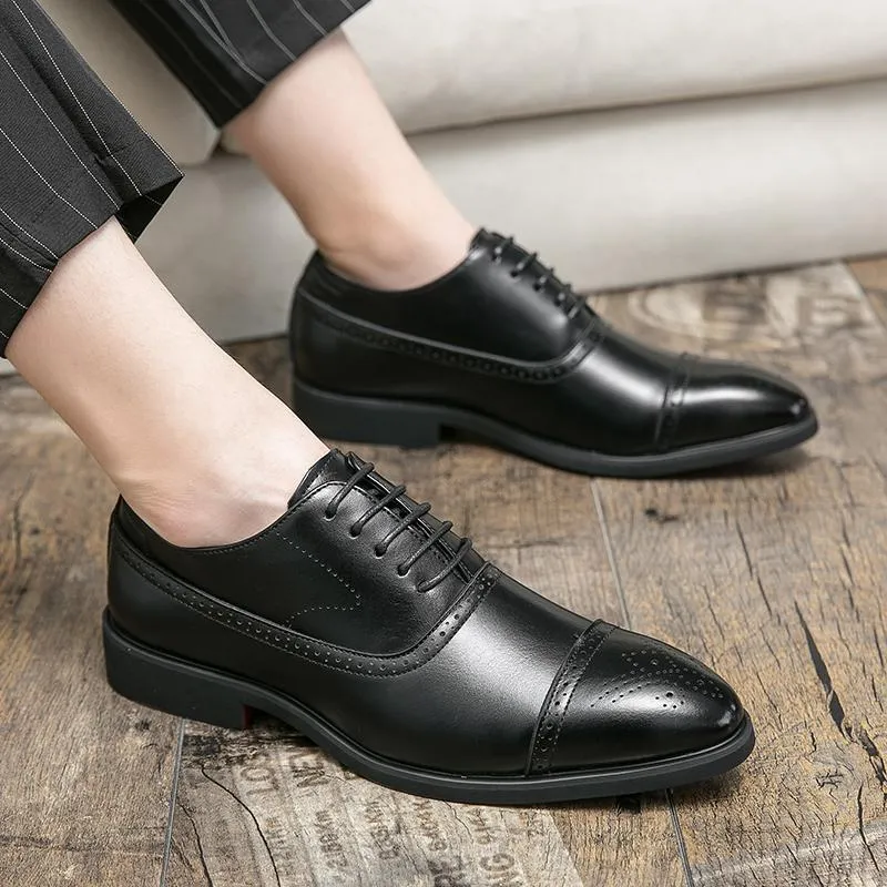 Men's Leather Classic Oxford Formal Shoes