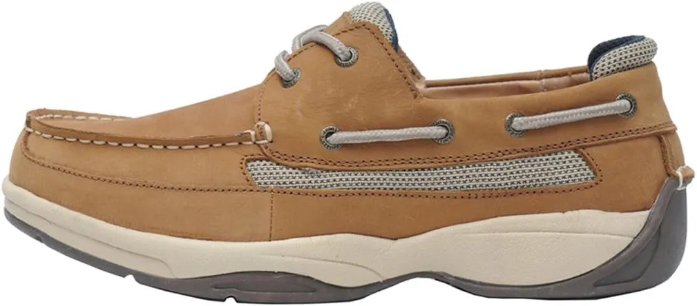 Men's Neuropathy Boat Shoe - Oliver