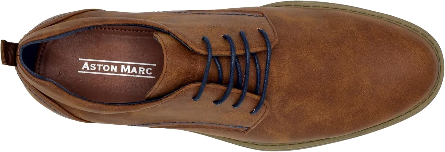 Men's Oxford Dress Shoes, Classic Leather Formal Footwear, Comfort Fit, Lace-Up Business Shoes for Work & Special Occasions