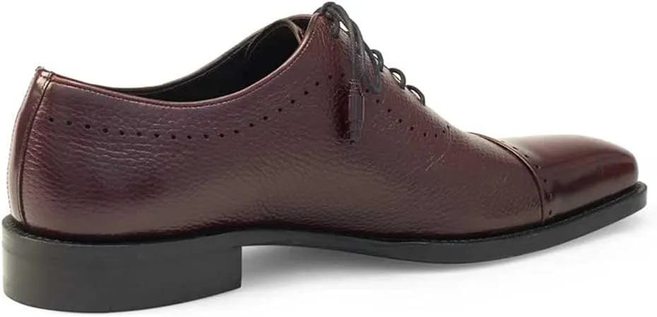 Mezlan - Men's Lace Up Fashion Bal Oxford Shoes - Style POSTDAM - Classic Formal Footwear for Business, Wedding, and Office
