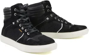 Milwaukee Leather MBM9151 Men's Black Suede and Leather Reinforced Street Riding Waterproof Shoes w/Ankle Support - 9