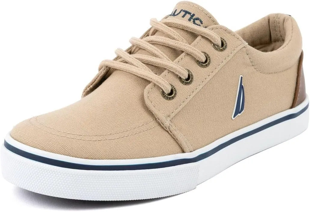 Nautica Kids Boys Lace-Up Fashion Sneakers Low-Top Dress Shoes for Youth - (Big Kid/Little Kid)