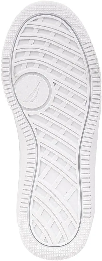 Nautica Women’s Lace-Up Fashion Sneakers – Low-Top Casual Walking & Tennis Shoes with Platform or Regular Heel