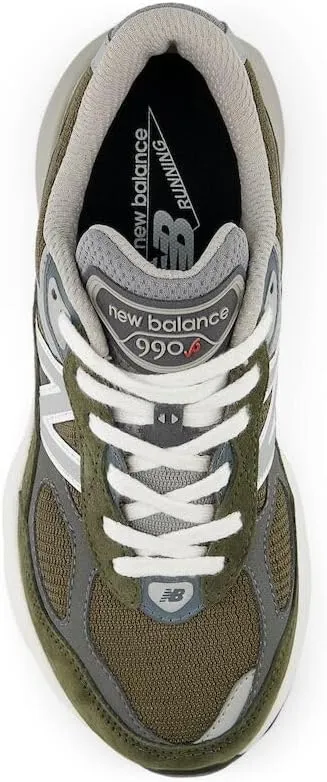 New Balance Kids' 990 V6 Lace-Up Sneaker