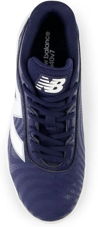 New Balance Unisex-Child 4040 V7 Rubber-Molded Baseball Shoe