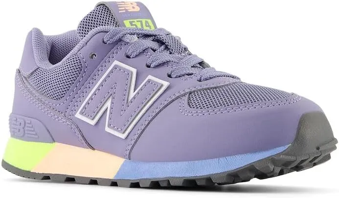 New Balance Unisex-Child 574 V1 Midsole Lace-up Sneaker