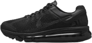Nike Air Max 2013 Big Kids' Shoes (555426-010, Black/Black) Size 5