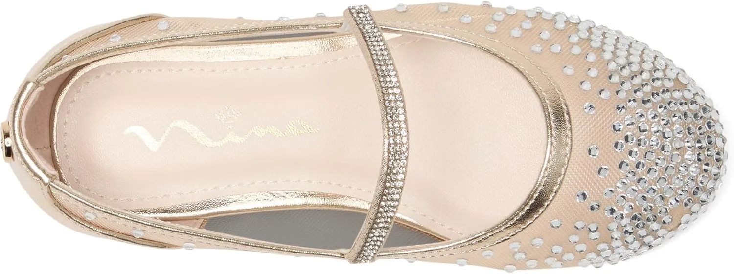 NINA Girl's Kira (Toddler/Little Big Kid) Ballet Flat