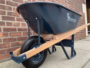 NK WFF16BK Flat-Free Wheelbarrow Wheel 16" - 500 lbs. Load Rating - for 6 & 8 Cubic ft. wheelbarrows Including Jackson, True Temper, Ames, Ace - 5/8" axle