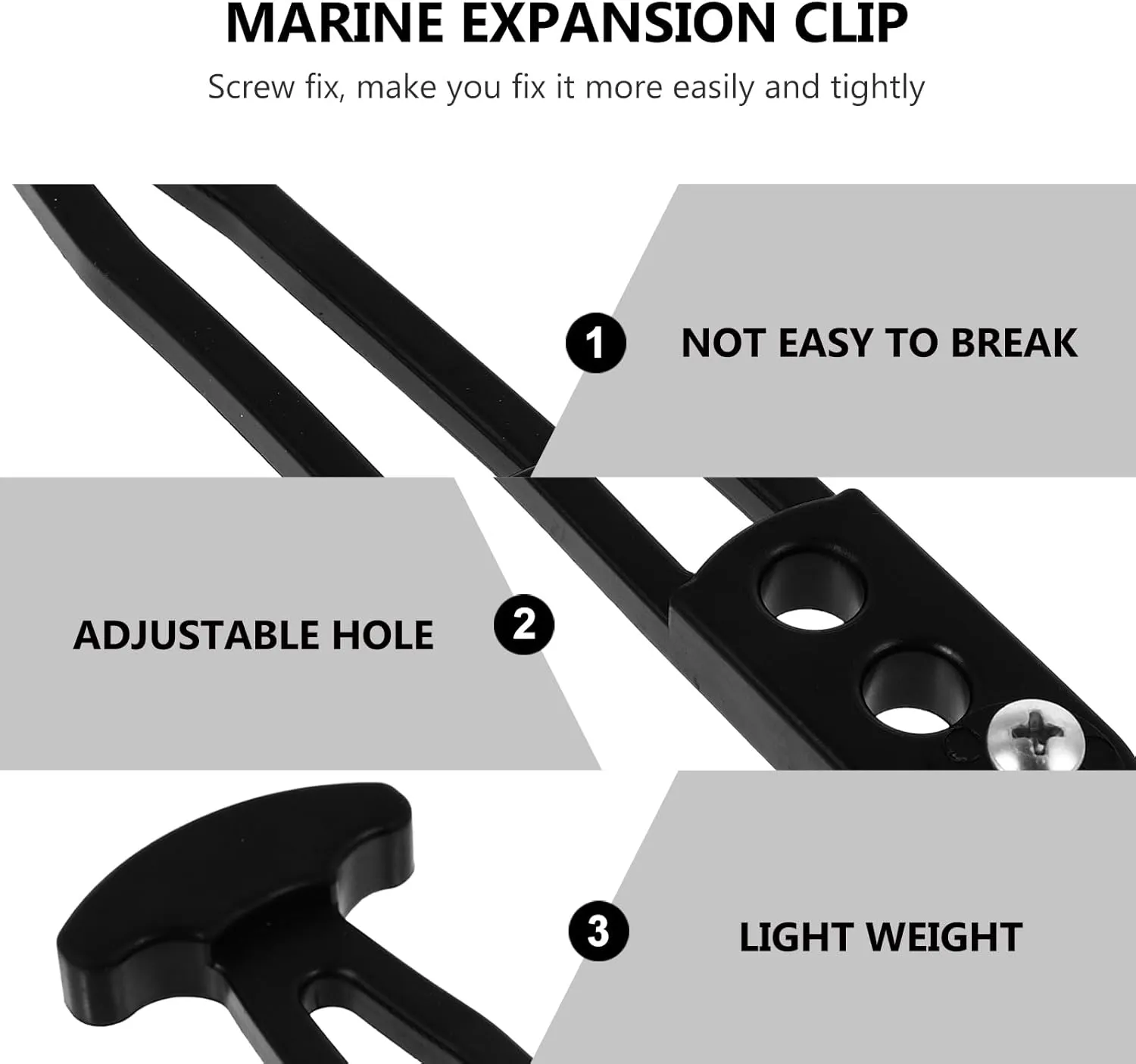 NOLITOY 2pcs Telescopic Ladder Fixing Buckle Adjustable Stand Adjustable Ladder Marine Accessories for Boats Boat Ladder Retaining Strap Marine Boat Ladder Holder Marine Safety Buckle Clip