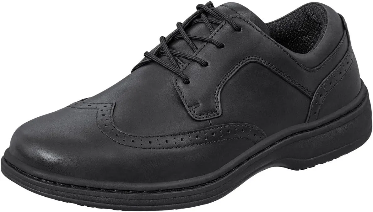 Orthofeet Men's Orthopedic Leather Moreno Dress Shoe