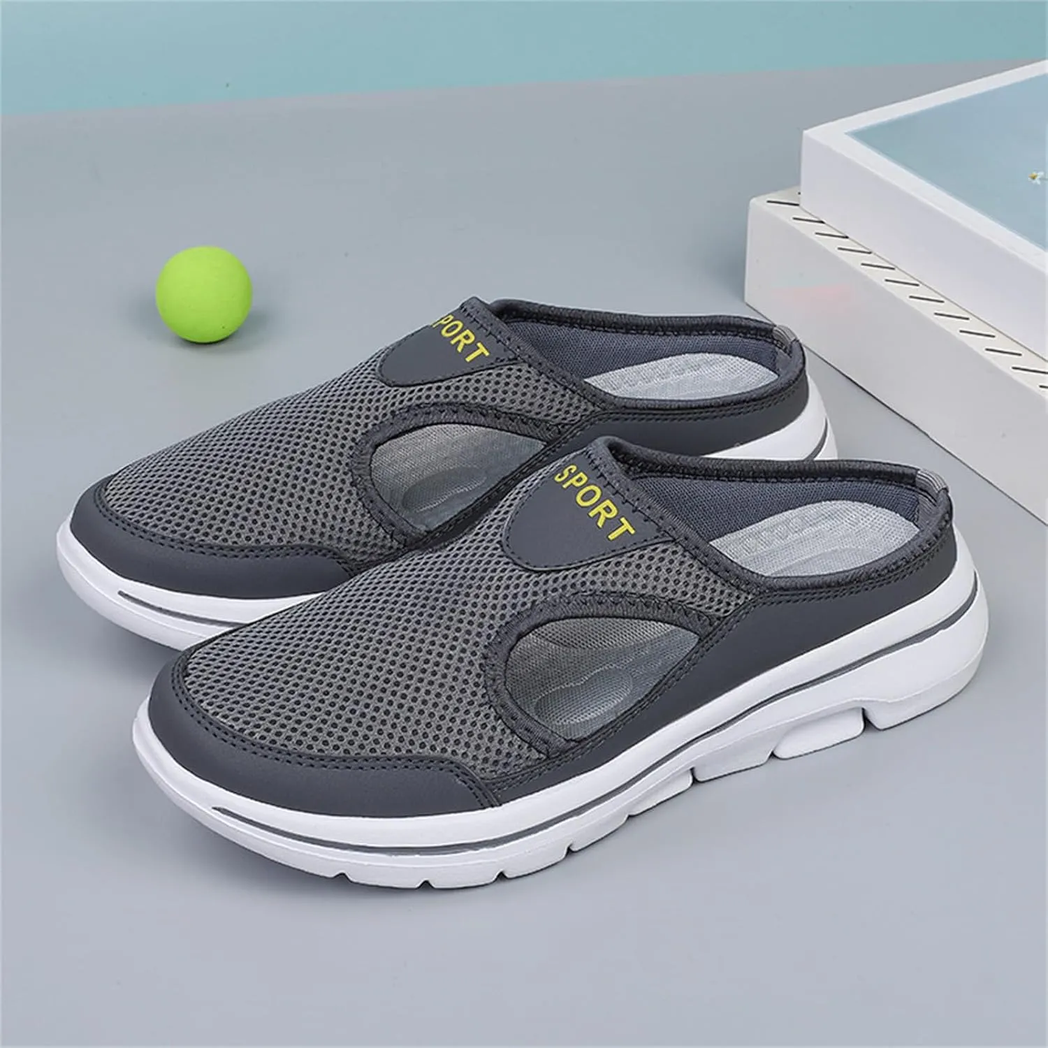 Orthopedic Sandals for Women Comfort Breathable Mesh Slippers Closed Toe Slides Sandal Lightweight Sport Shoes
